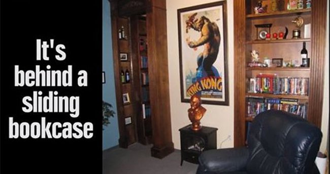 pixar speakeasy behind bookcase