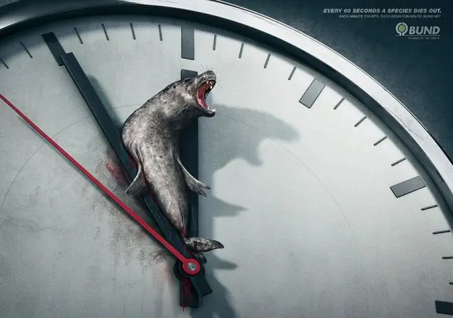 powerful advertising every 60 seconds a species dies out