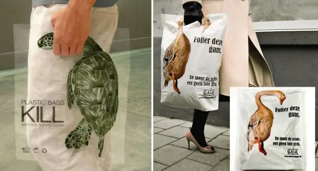 powerful advertising plastic bags kill