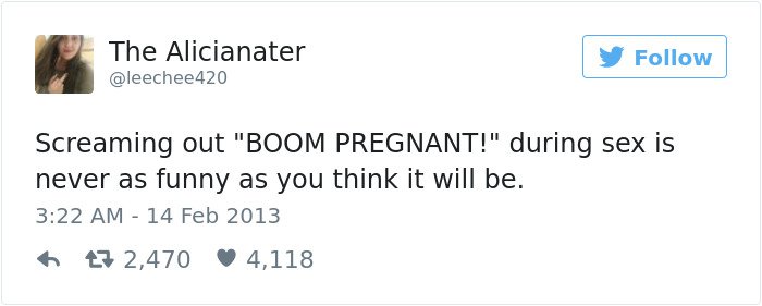 pregnancy tweets boom pregnant