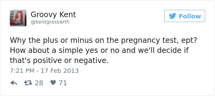 pregnancy tweets yes or no