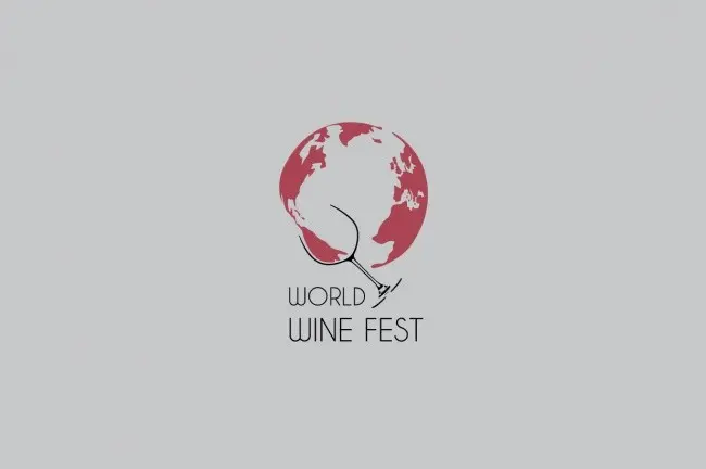 self explanatory creative logos world wine fest