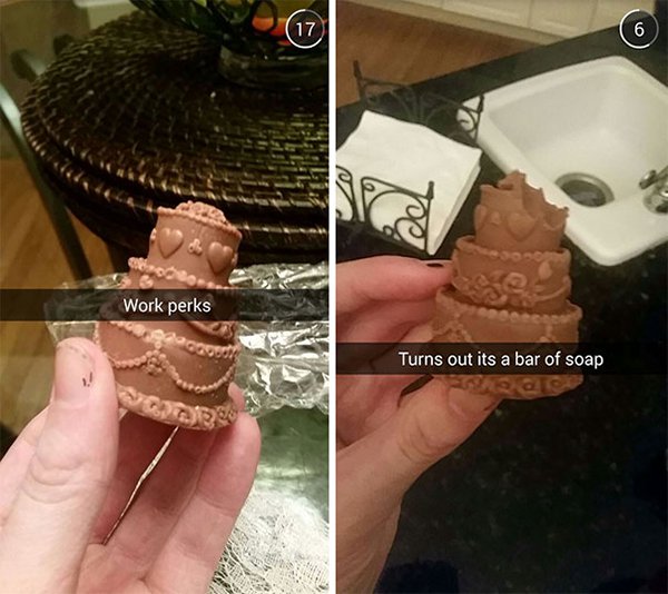 snapchat fails work perks soap