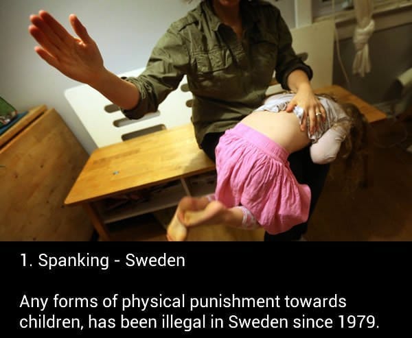 spanking banned in sweden