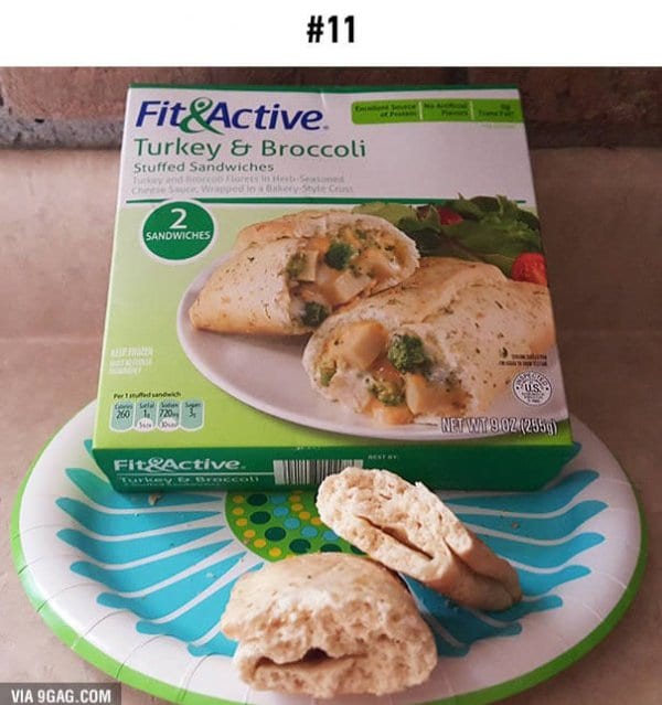 turkey and brocolli no filling