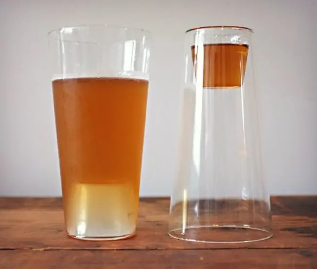 two in one glass for beer and shots