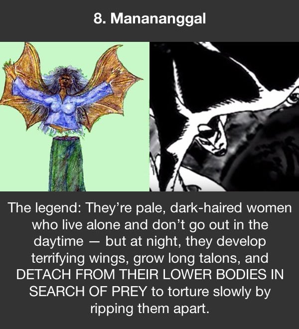 urban legends manananggal