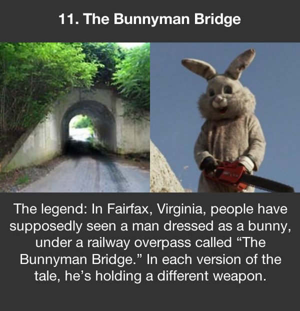 urban legends the bunnyman bridge