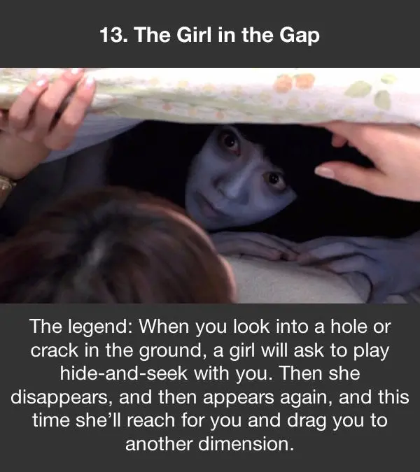 urban legends the girl in the gap