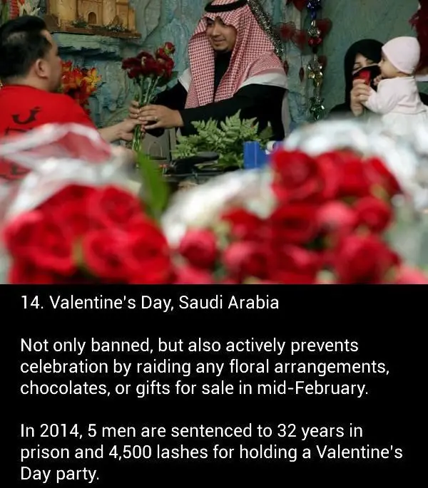 valentines day banned saudi arabia