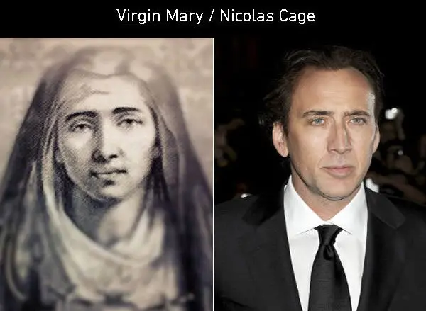 virgin mary nicolas cage