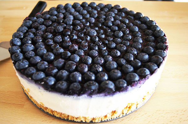 blueberry cheesecake