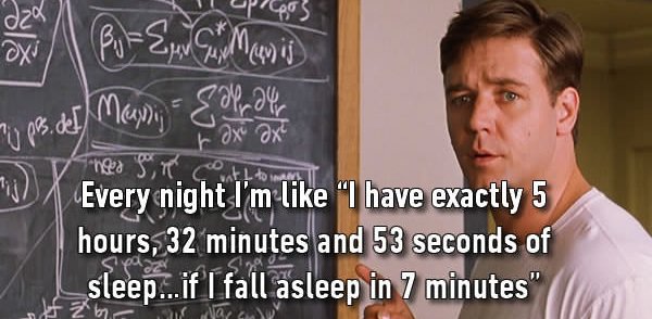 calculating sleep