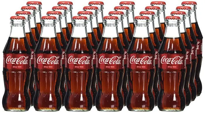 coca cola bottles