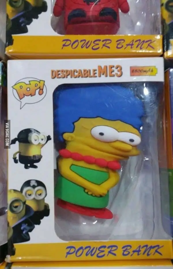 despicable me marge simpson knock off