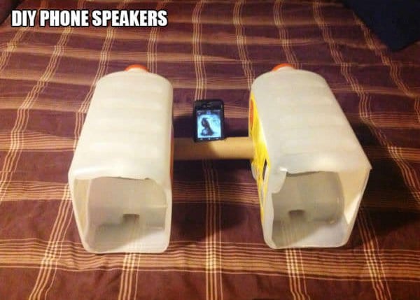 diy bottle speakers