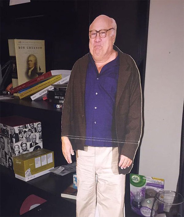 drunk purchases danny devito cut out