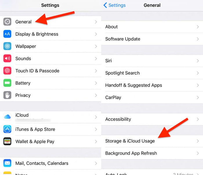 iphone features clear memory storage