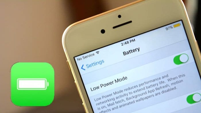 iphone features low power mode