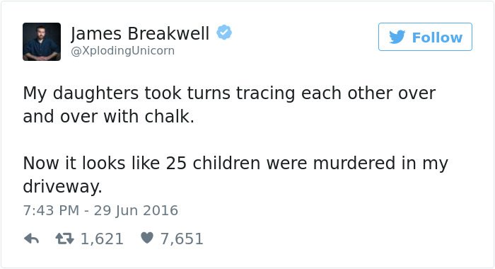 james breakwell tweets children murdered