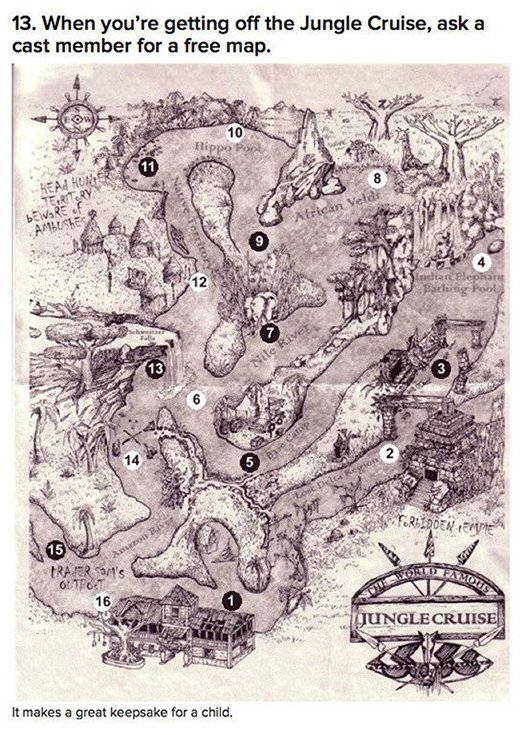 jungle cruise free map