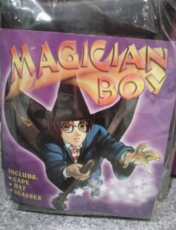 magician boy harry potter knock off