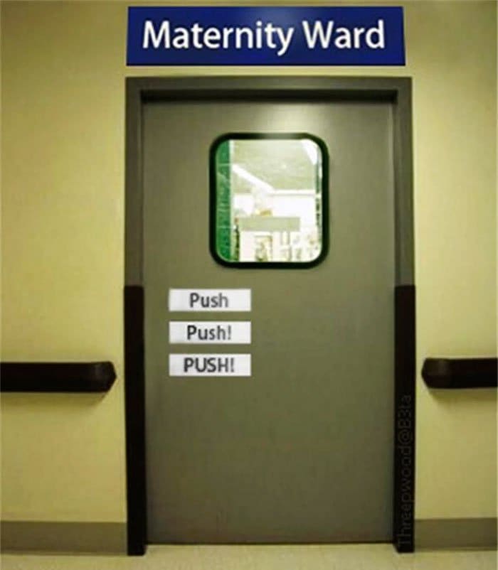 maternity ward push push push