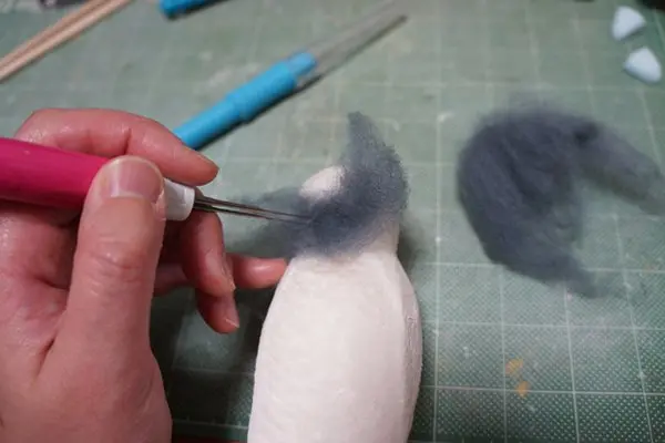 pigeon shoes being made