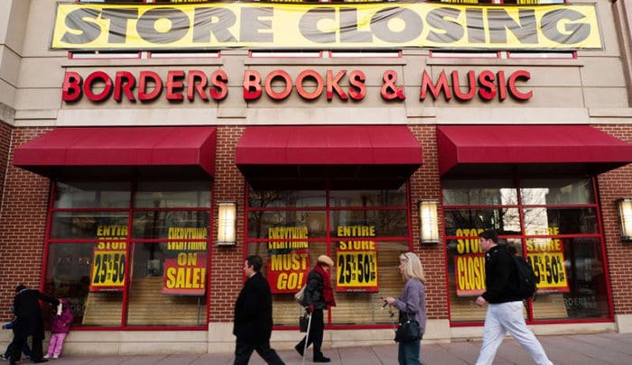 store closing borders books and music