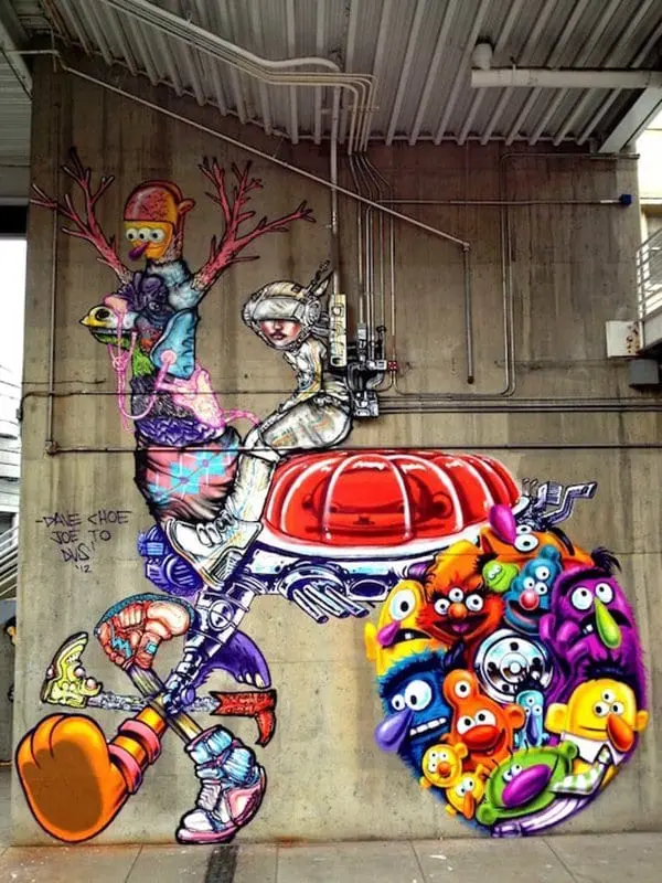 street art sesame street