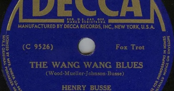 the wang wang blues