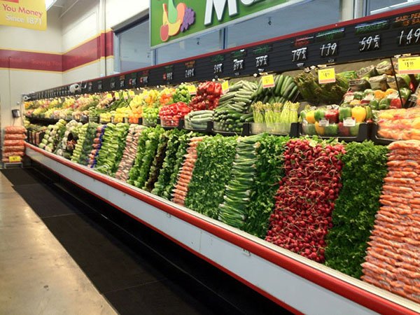 vegetable display perfection