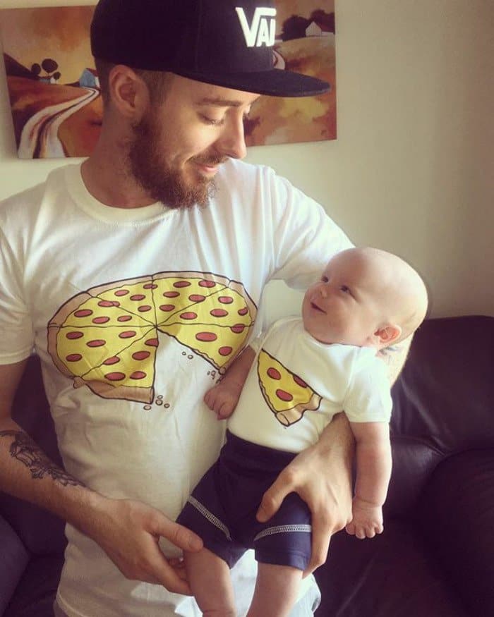 Awesome T-Shirt Pairs pizza and slice