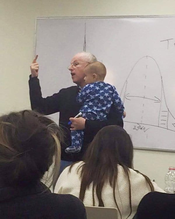 Best Teachers calming students baby