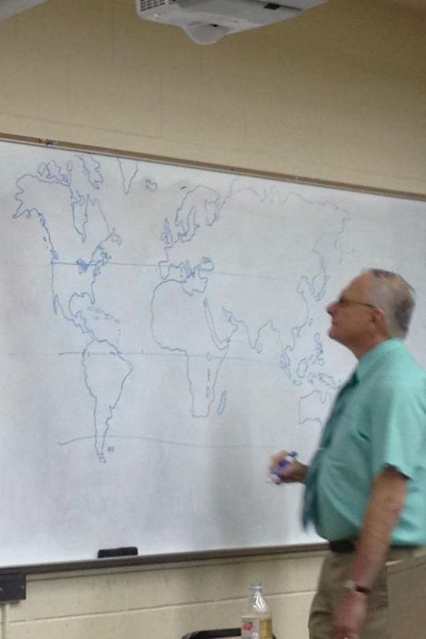 Best Teachers drew a map