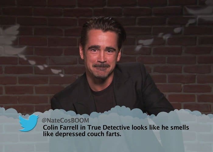 Brutal Tweets About Celebrities colin farrell