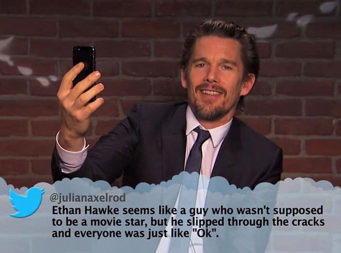 Brutal Tweets About Celebrities ethan hawke