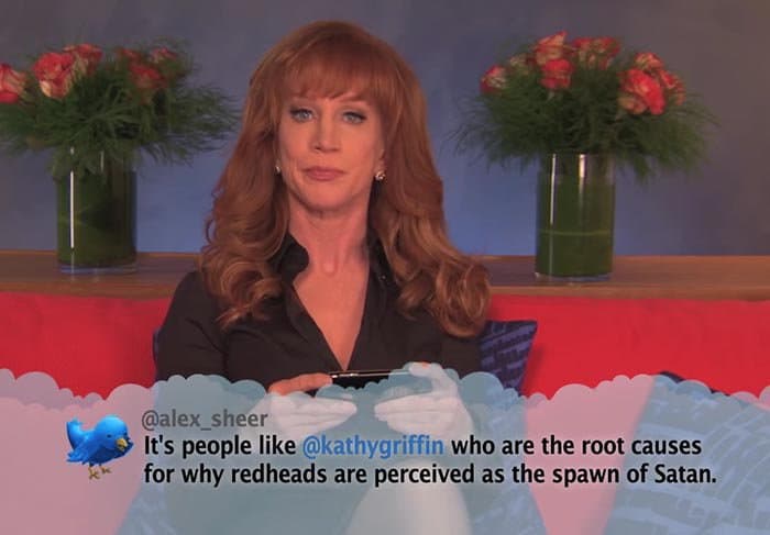 Brutal Tweets About Celebrities kathy griffin