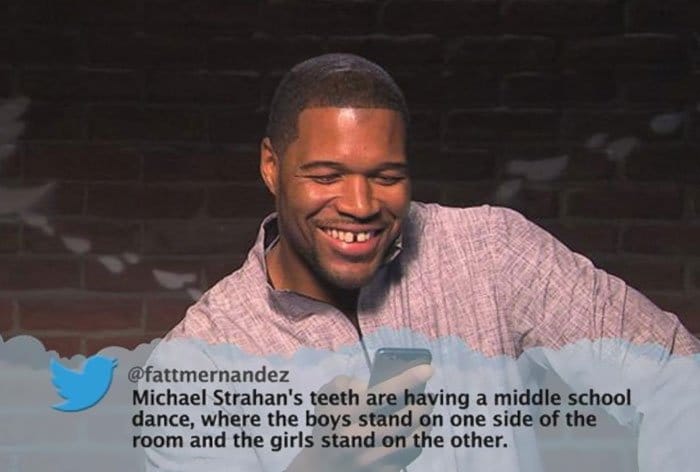 Brutal Tweets About Celebrities michael strahan