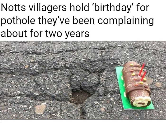 Clever People pot hole birthday