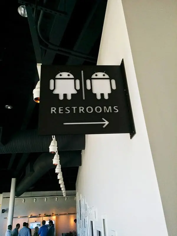 Creative Bathroom Signs android