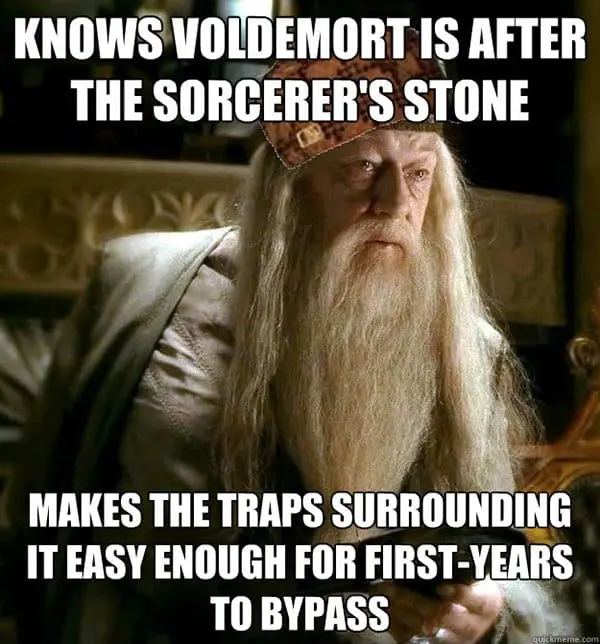 Dumbledore Memes makes the trap easy enough