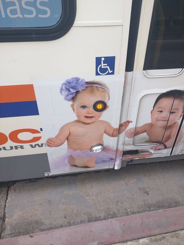 Funny Design Fails cyborg baby