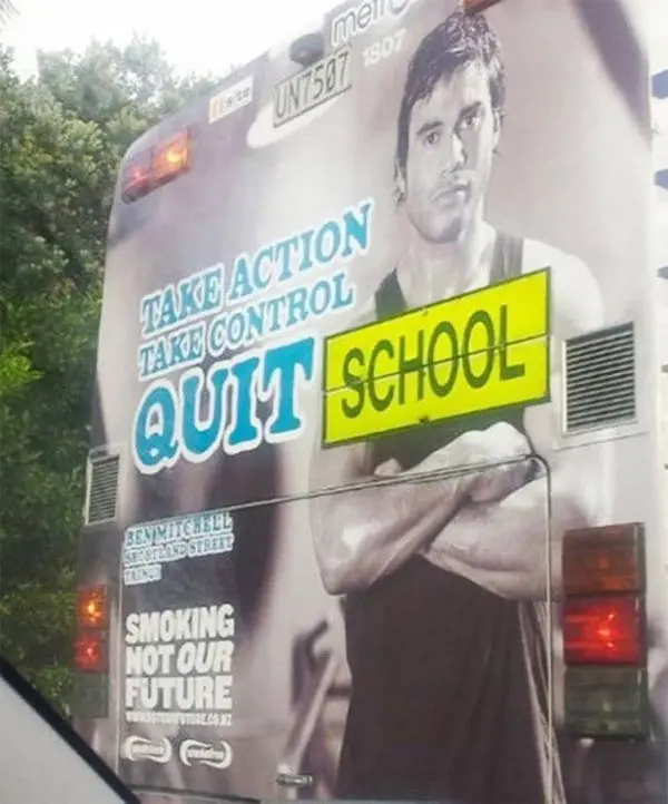 Funny Design Fails quit school