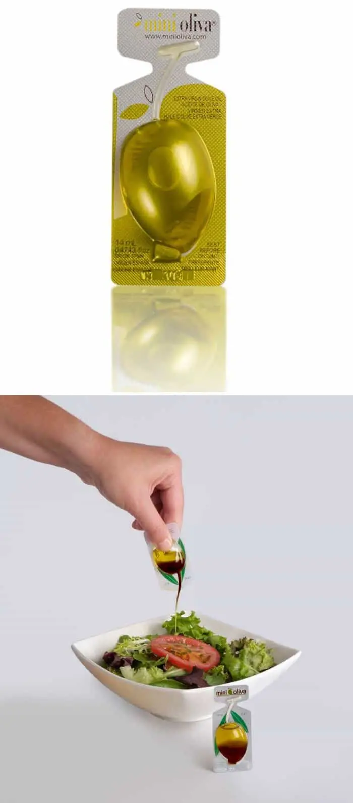Genius Food Packaging Designs mini olivia olive oil