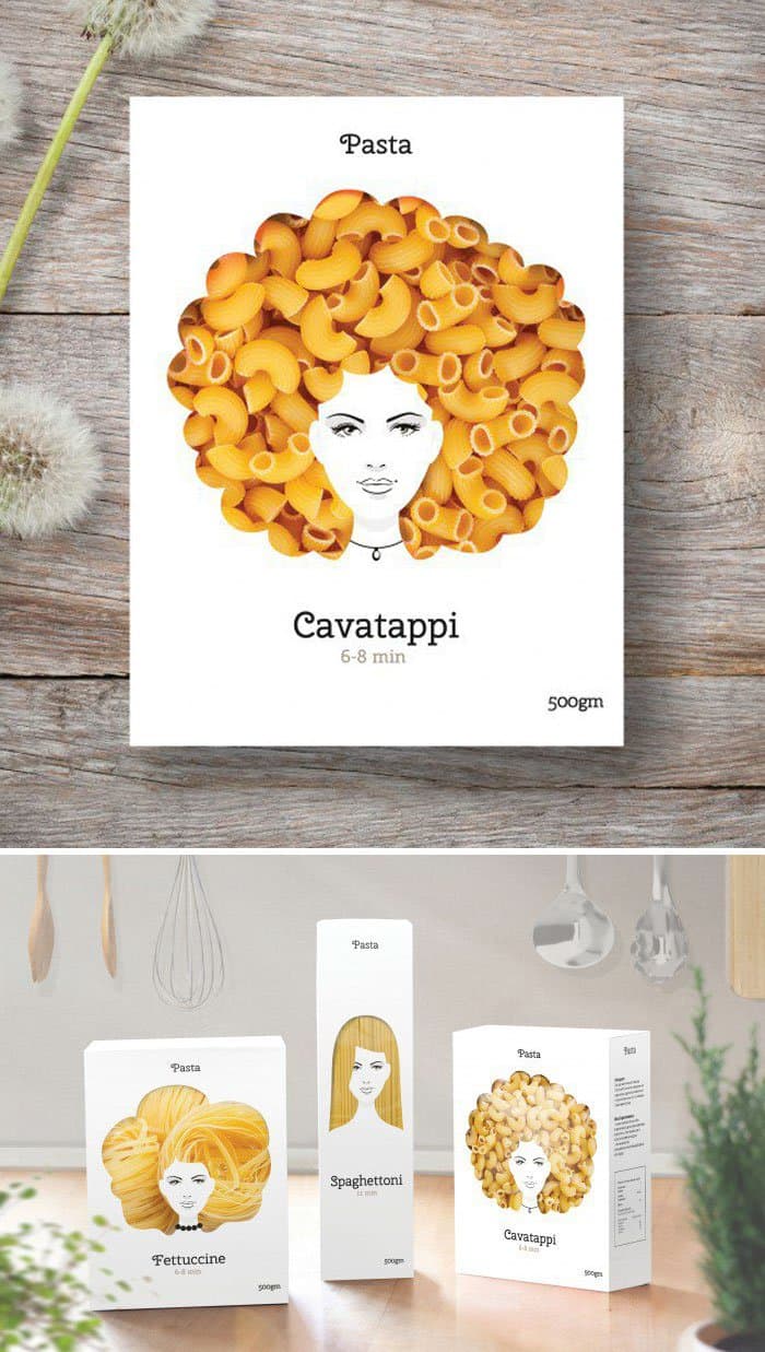 Genius Food Packaging Designs pasta nikita