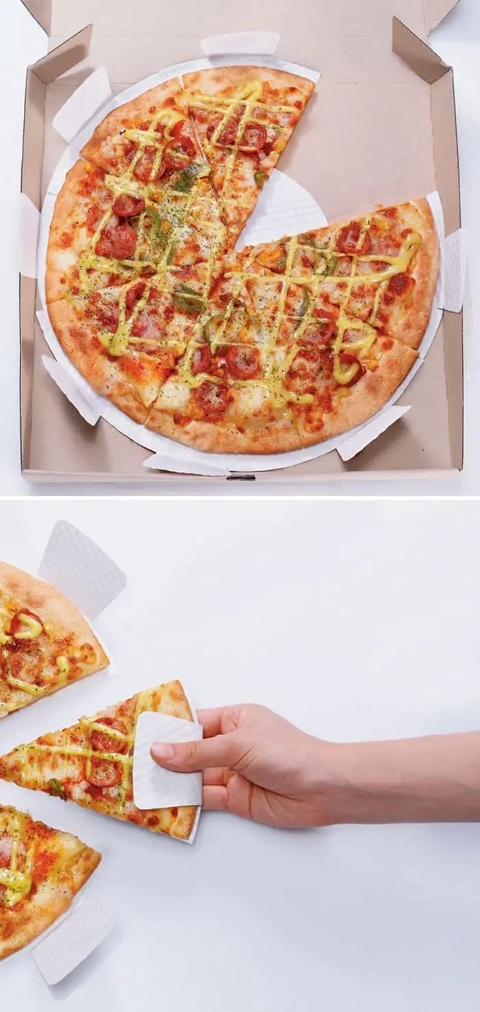 Genius Food Packaging Designs pizza fingers