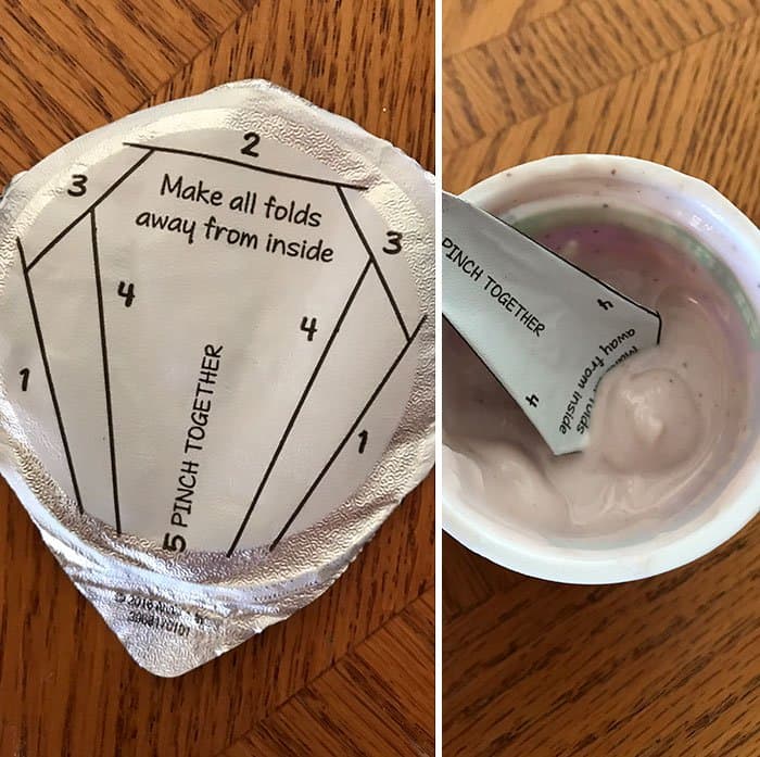 Genius Food Packaging Designs yoghurt spoon