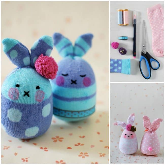 Genius Ideas For Odd Socks bunny pin cushions