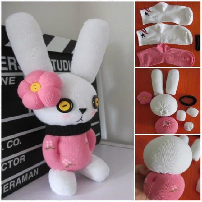 Genius Ideas For Odd Socks bunny soft toy